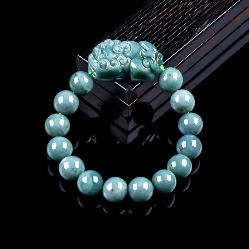 Beading - Pulseira de Contas Redondas de Pixiu