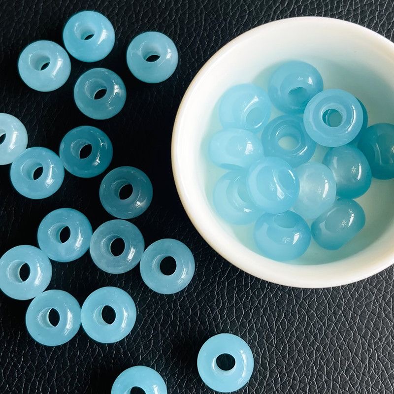 Beading - 10 peças de contas grandes com