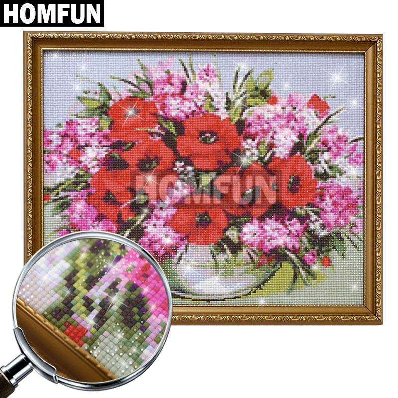Homfun 5d pintura diamante bro - 5D Diamond Painting Kit Full Drill avaliação e preço