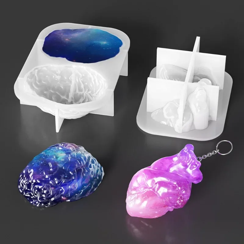 Conjunto de Moldes de Silicone - Silicone Epoxy Resin Molds Set avaliação e preço