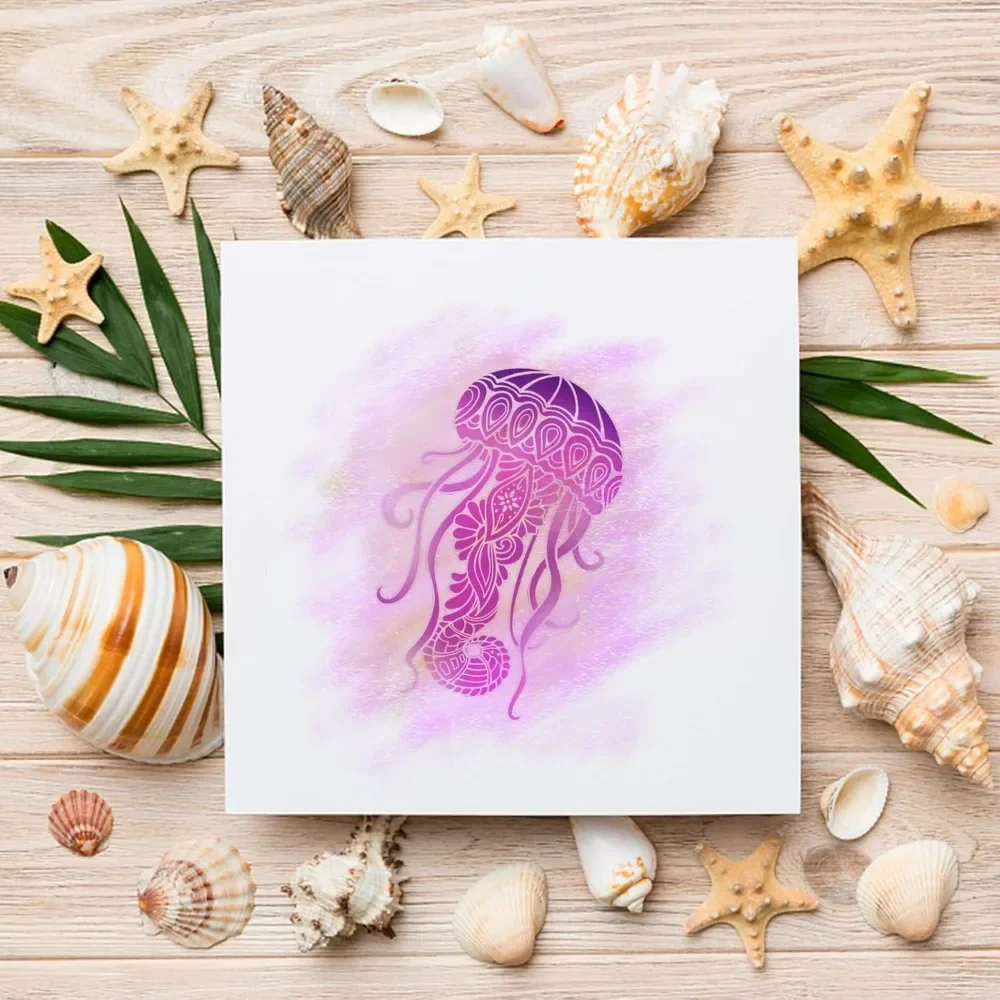 Selos claros de vida oceano, b - Clear Silicone Stamps For Card Making avaliação e preço