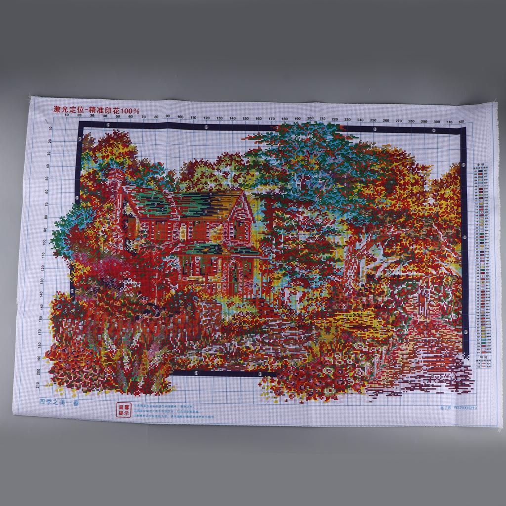 Kit de Bordado Ponto Cruz Esta - Cross Stitch Stamped Kits Beginners avaliação e preço