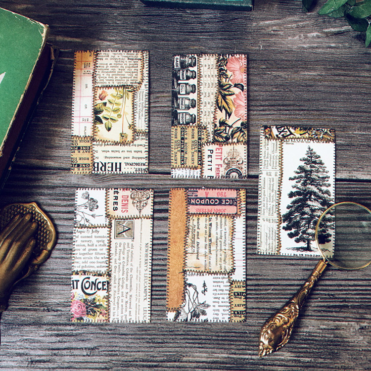 10 Peças de Papel Texturizado  - Vintage Junk Journal Scrapbooking Paper avaliação e preço