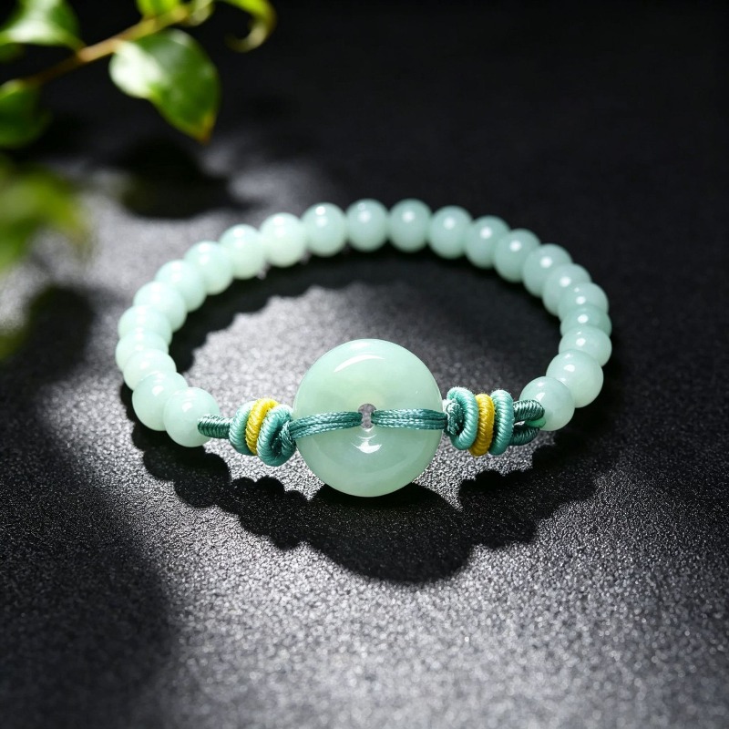 Pulseira de Contas de Jadeíte  - Beading avaliação e preço