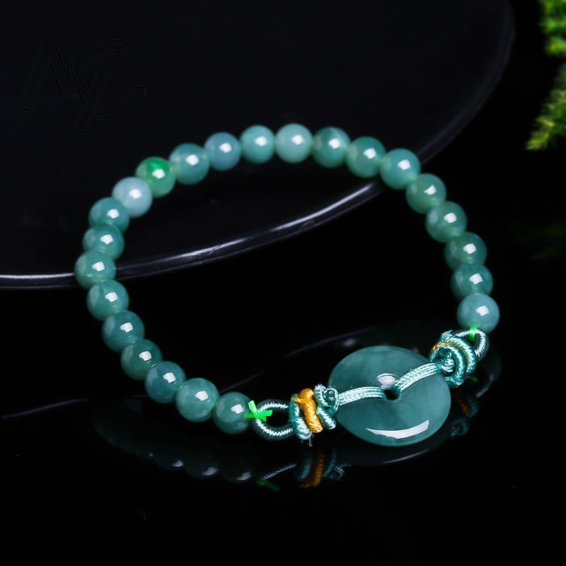 Pulseira de Contas de Jadeíte  - Beading avaliação e preço