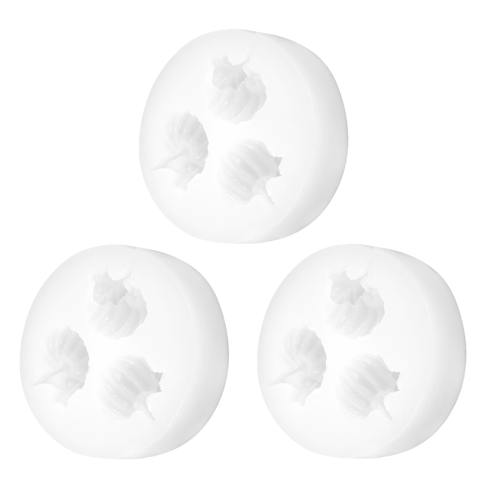 Conjunto de 3 moldes de abóbor - Silicone Epoxy Resin Molds Set avaliação e preço
