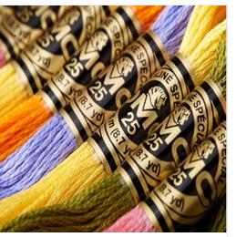 Fio de Bordado DMC Francês One - Cotton Embroidery Thread Skeins avaliação e preço