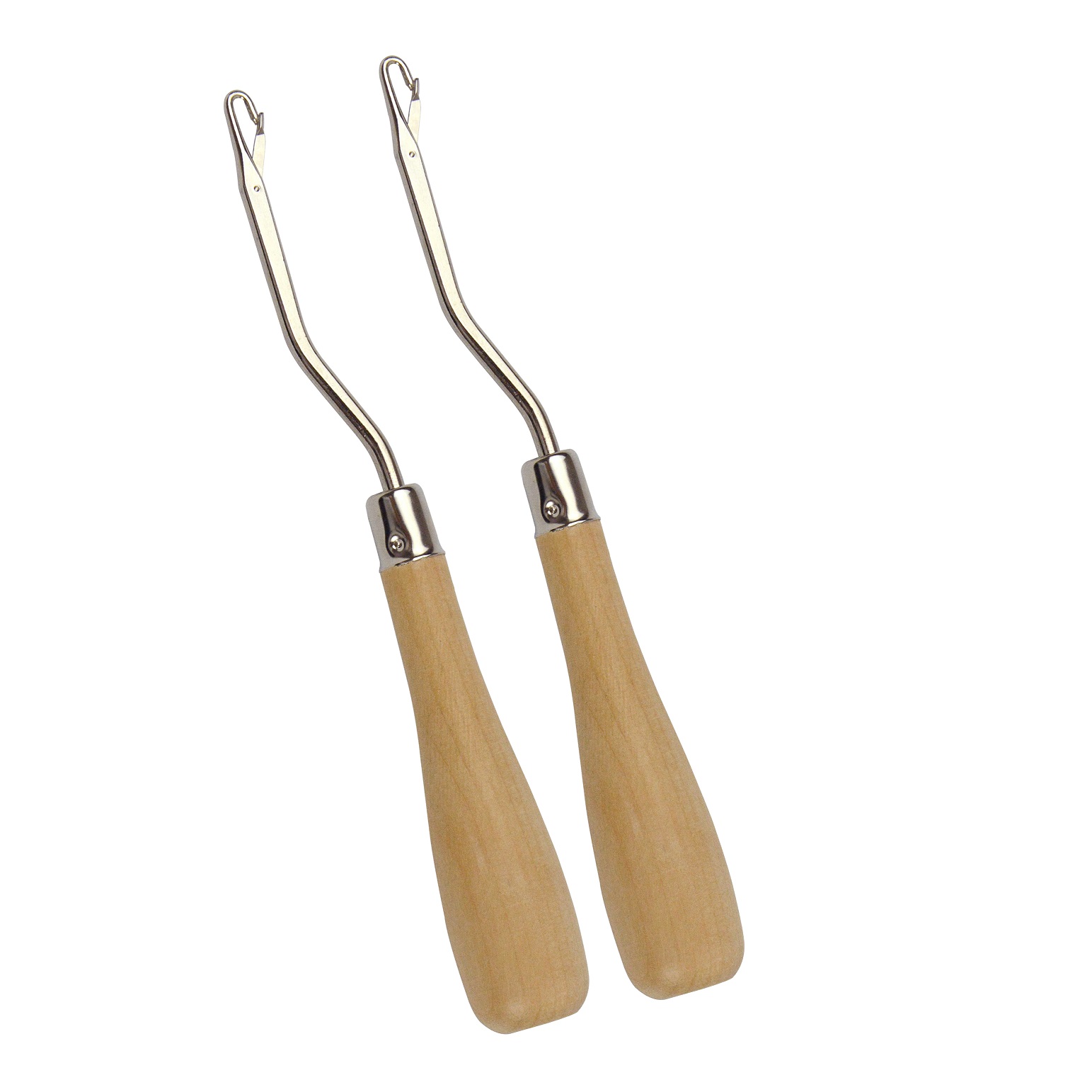 2 Agulhas de Crochê com Cabo d - Wooden Crochet Hooks Ergonomic Handle avaliação e preço
