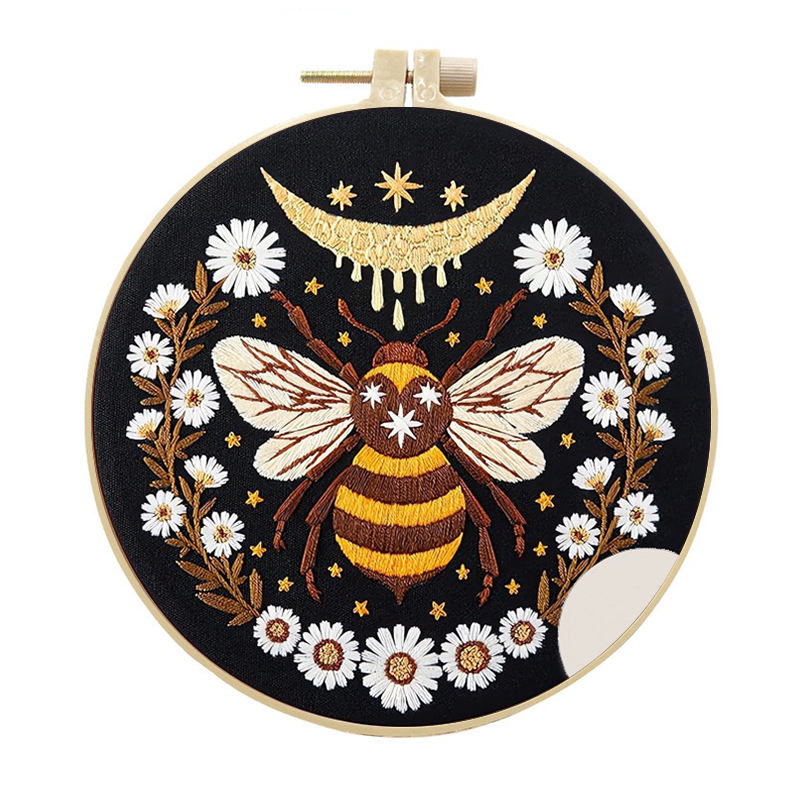 Kit de bordado de beija-flor p - Cross Stitch Stamped Kits Beginners avaliação e preço