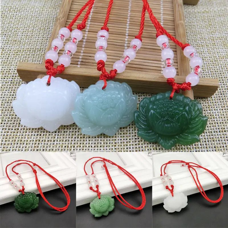 Colar com pingente de lótus em - Beading avaliação e preço