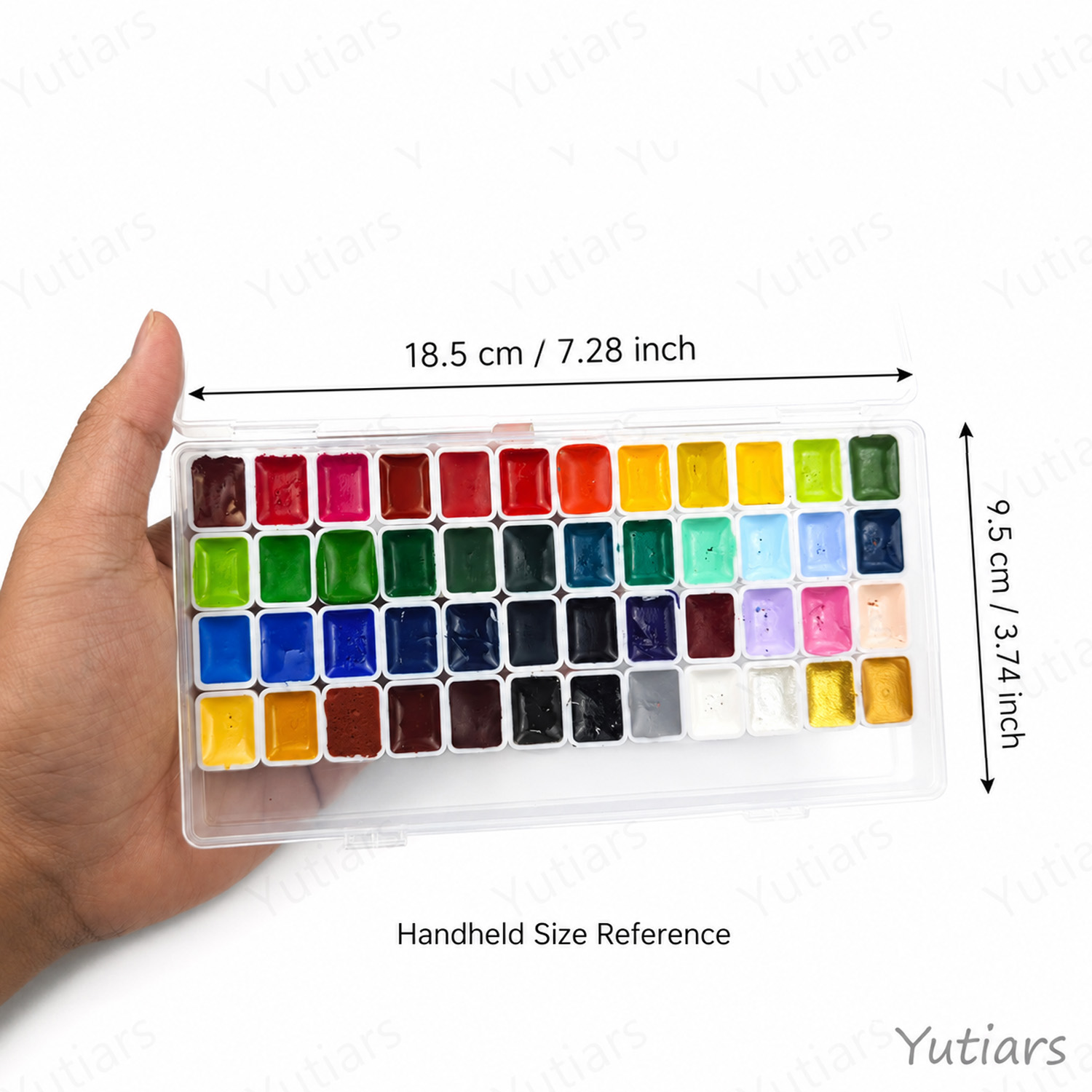 Conjunto de Tintas Aquarela Gr - Watercolor Paint Set Solid Pigment avaliação e preço