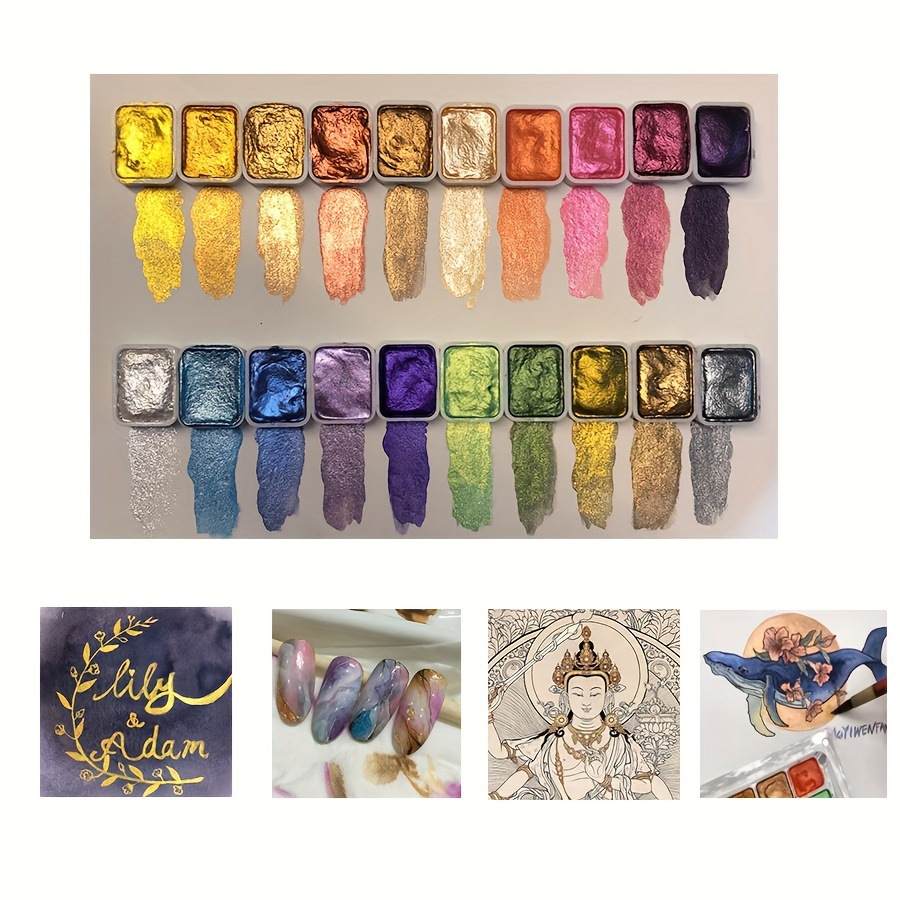 Portátil56 cores pigmento sóli - Watercolor Paint Set Solid Pigment avaliação e preço