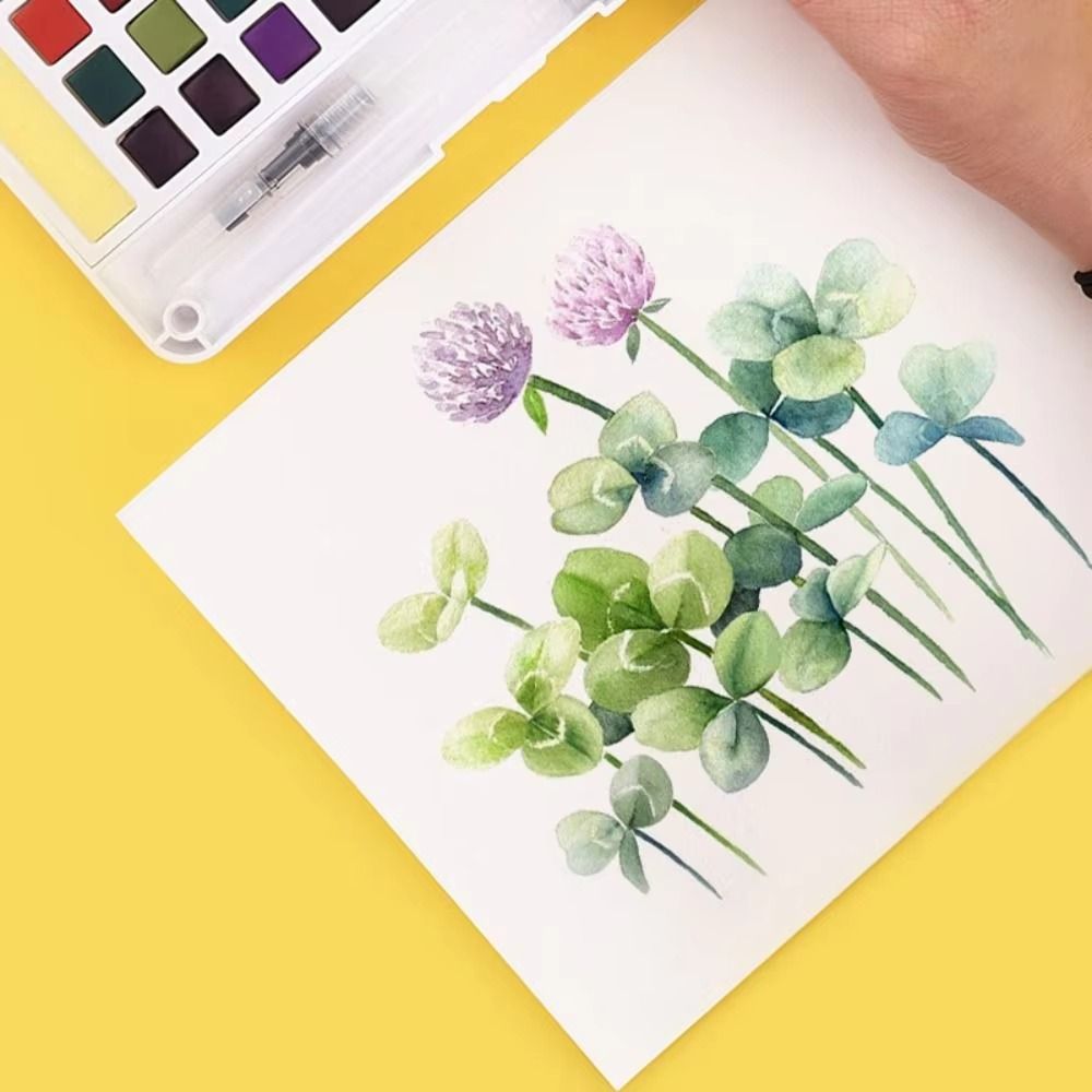 Conjunto de tintas de aguarela - Watercolor Paint Set Solid Pigment avaliação e preço
