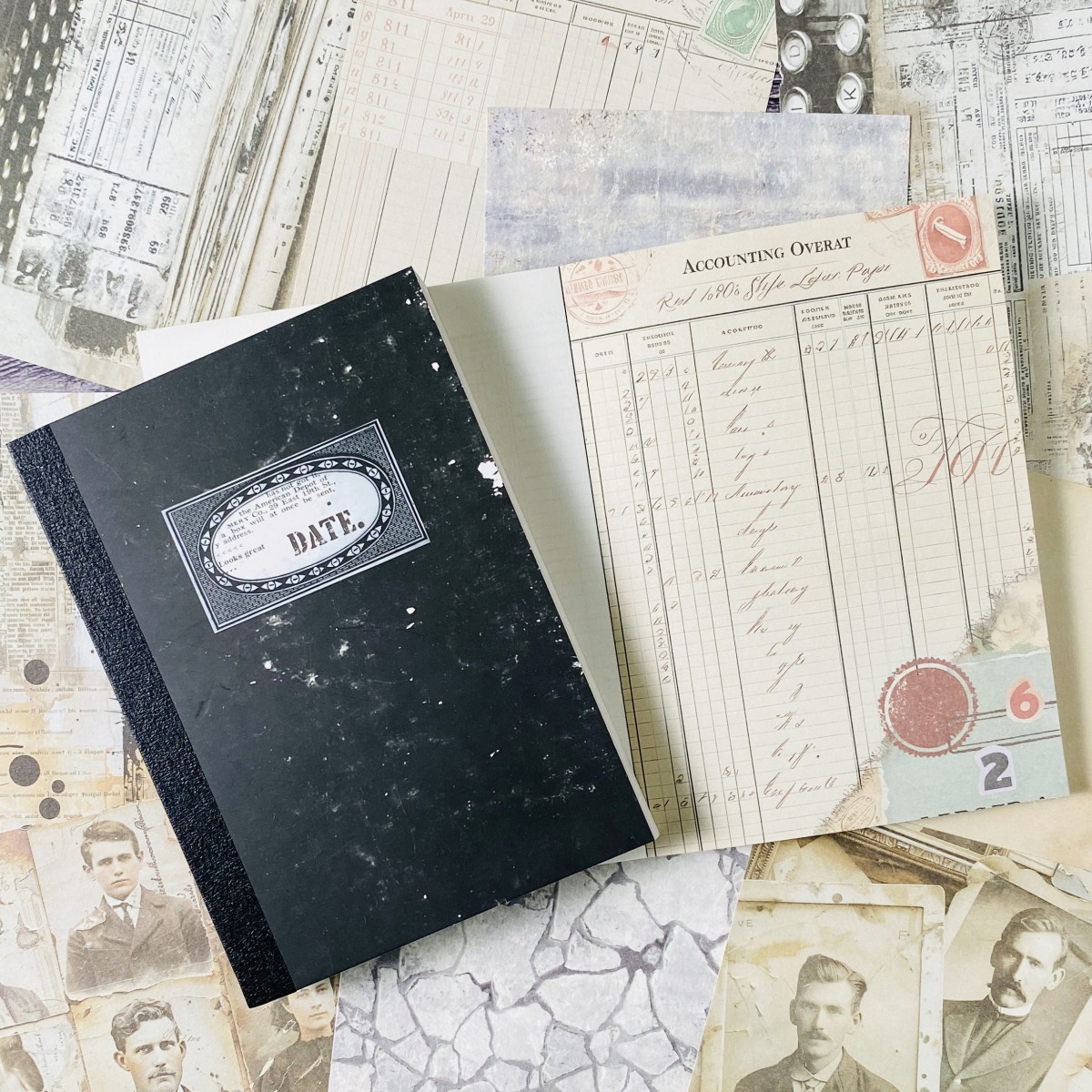 100 folhas vintage scrapbook c - Vintage Junk Journal Scrapbooking Paper avaliação e preço